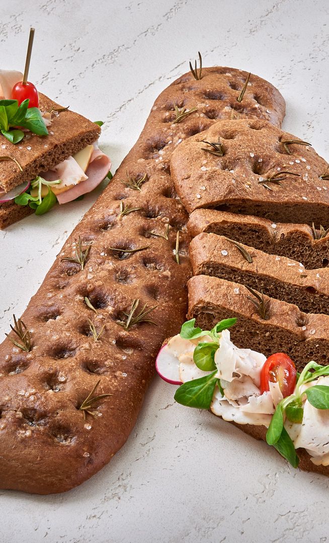 Focaccia ai cereali