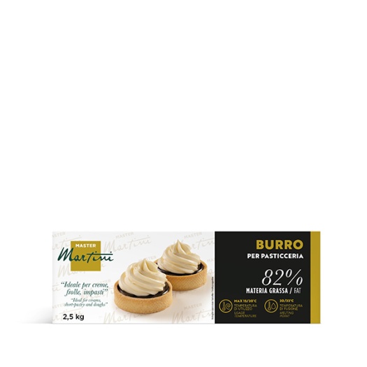 Burro per pasticceria 82% m.g. 2,5kg
