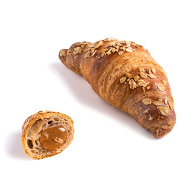 Croissant vegano granfarro fico e noci