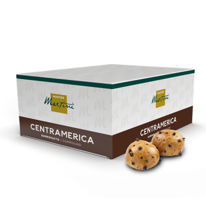 Confezione di cioccolato Master Martini Centramerica con due panini alle gocce di cioccolato.