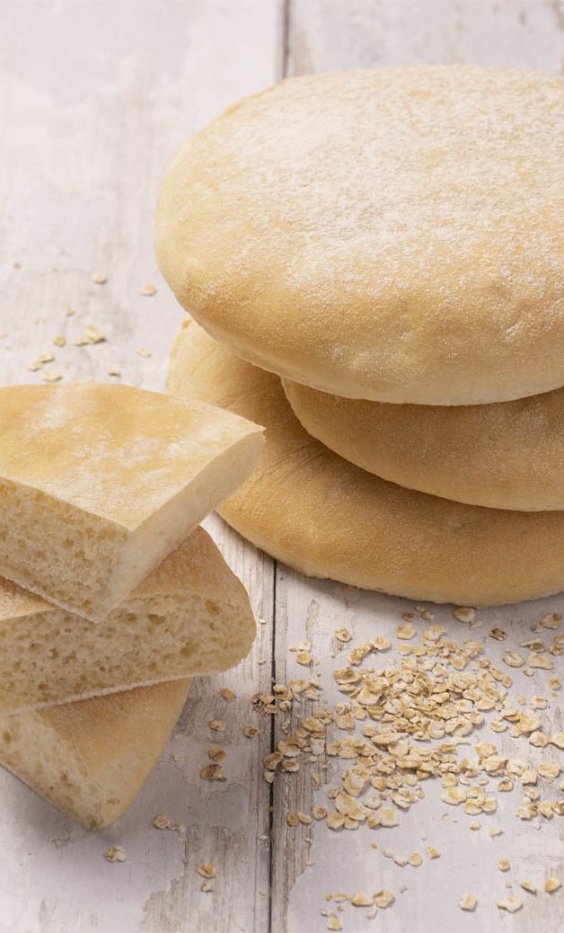 Pane arabo all'avena
