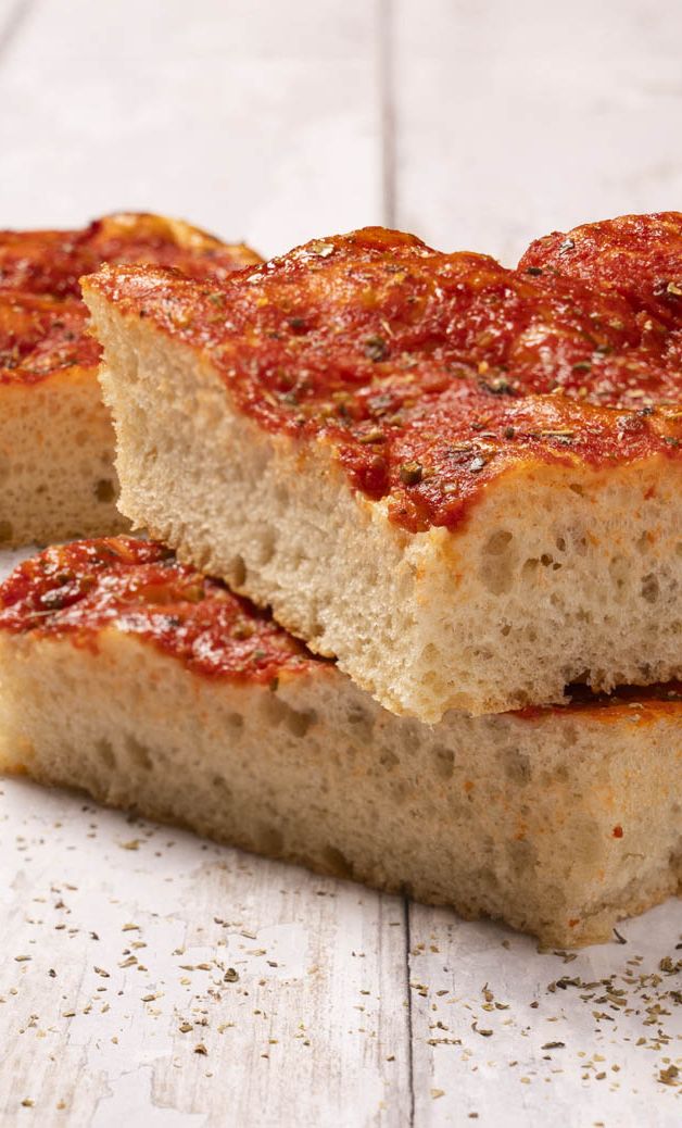 Pizza in teglia