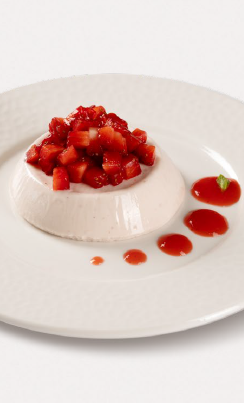 Panna Cotta alla Fragola