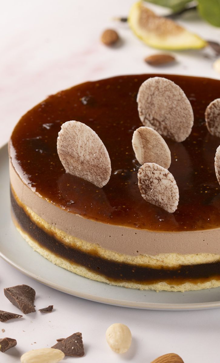 Torta mandorle e fichi