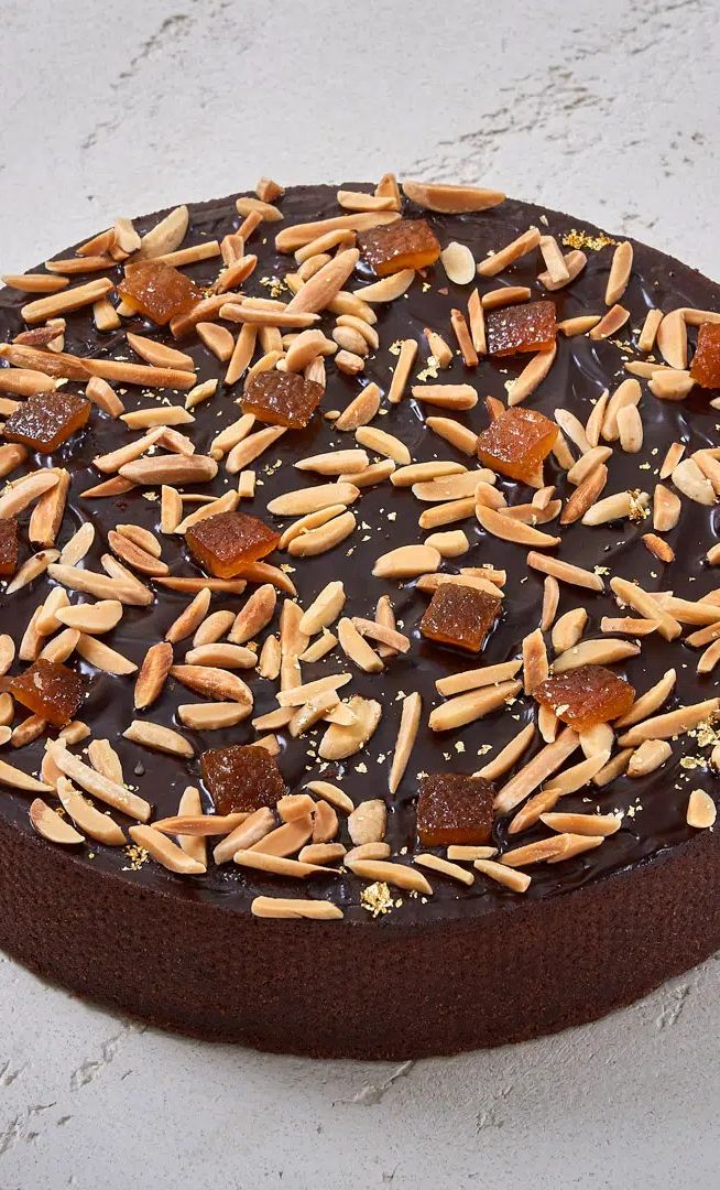 Crostata cioccolato e arancia