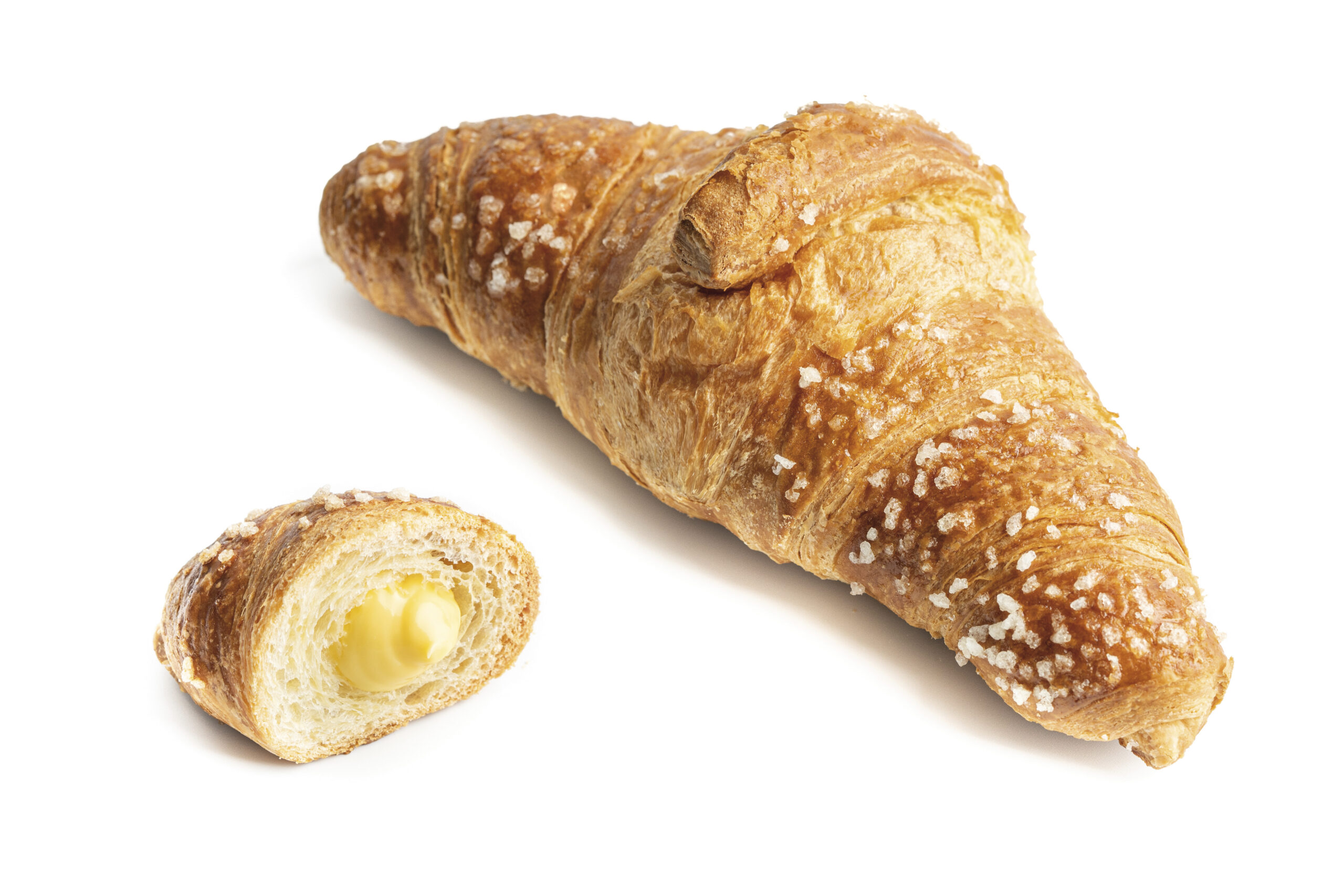 croissant ripieno alla crema