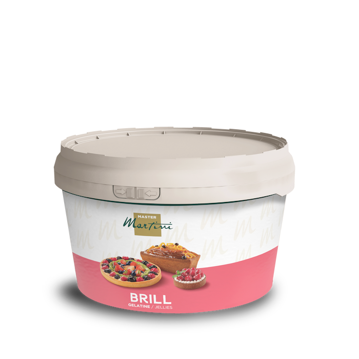 secchiello di gelatina brill per professionisti