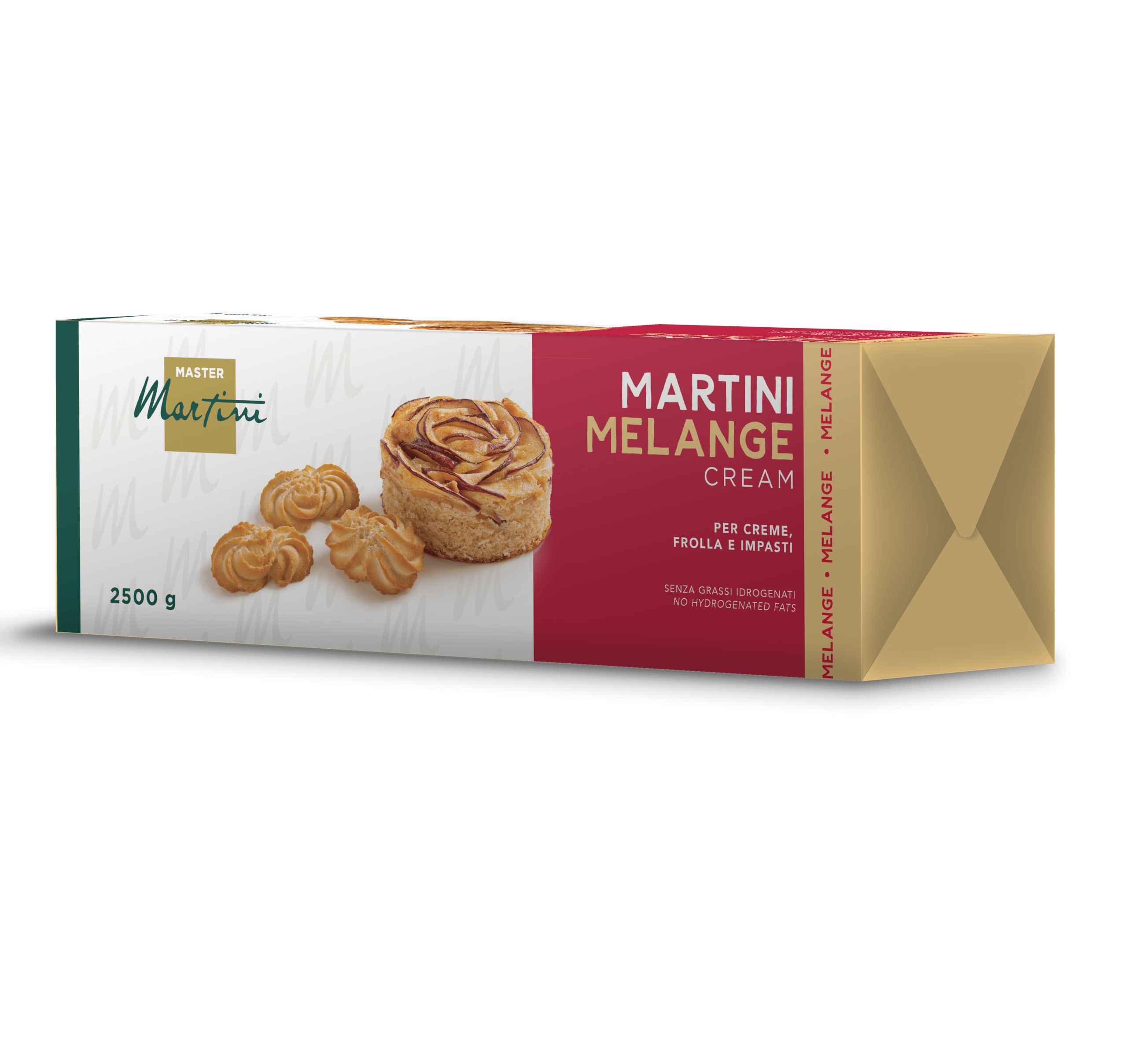 Melange Martini Cream per pasticceria per professionisti panetto da 2500g