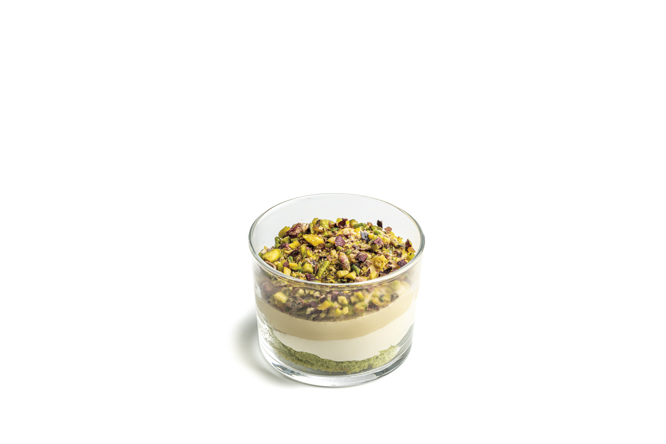 dessert pronto in bicchiere coppa di bronte