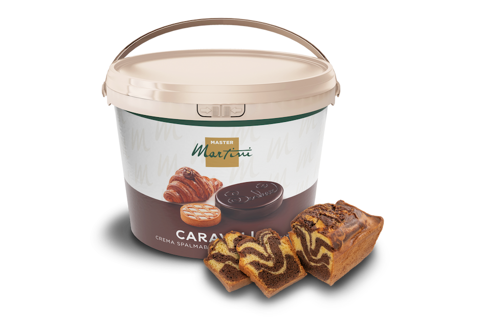 crema spalmabile post forno cacao secchio per pasticceri professionisti per pasticceria