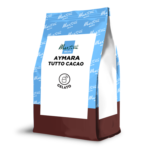 sacchetto di base per gelato aymara tutto cacao per gelateria per gelatieri professionisti