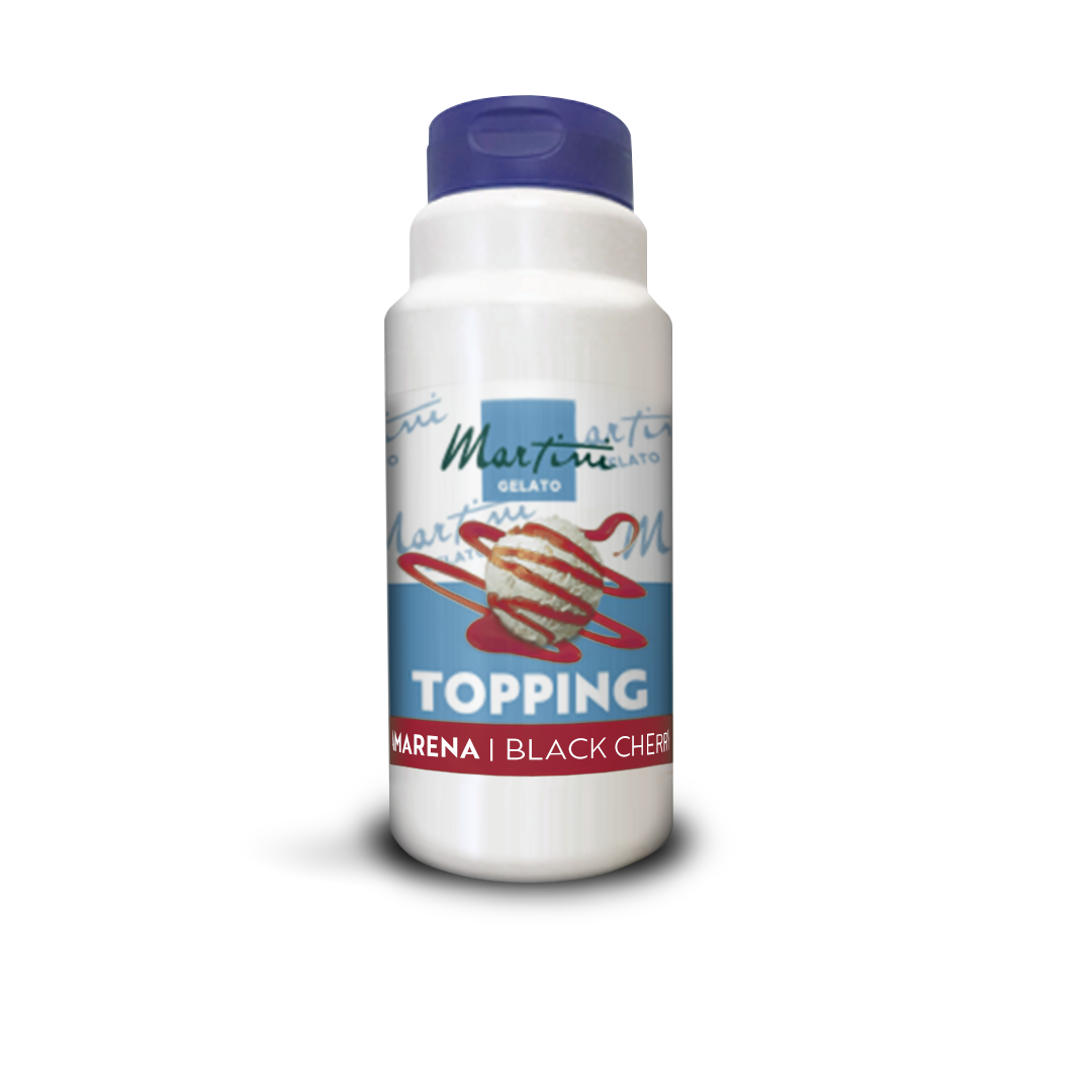 tubetto di topping all'amarena per gelatieri profesionisti